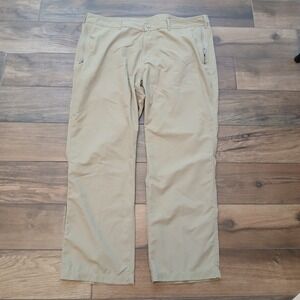 Clothing Arts P^cubed Pick-Pocket Proof Pants Mens 40x30 Tan Travel Adventure